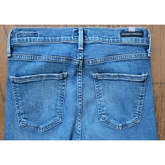 Citizen of Humanity Women's Blue‎ Rocket Ankle Hi-Rise Skinny Jean Size 27x27 - Picture 6 of 6